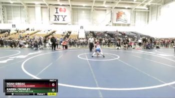 71 lbs Semifinal - Noah Gibeau, Black Belt Wrestling Academy vs Kaiden Crowley, Journeymen Wrestling Club