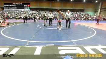 120 lbs Round Of 16 - Kenet Paguada, Earl Wooster vs Brice Bearchum, Lassen