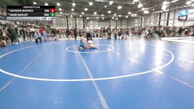 80 lbs Semis - Andrew O'Donnell, Mat Demon Wrestling Club vs Landon Caro, Team Aggression Wrestling Club