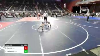 46 lbs Round Of 16 - Zach Cormier, Billings WC vs Chase Chelewski, Colorado Outlaws