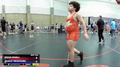 70 lbs Quarterfinal - Roman Spinelli, IL vs Bradley Heckathorn, PA