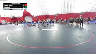 132-133 lbs Round 3 - Eli Baker, Roncalli vs Calvin Deane, Oswego East