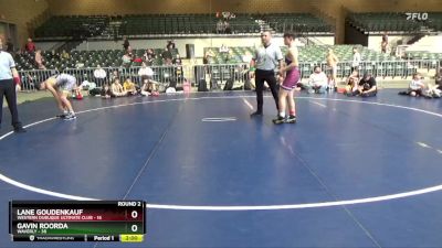 140 lbs Round 2 (4 Team) - Lane Goudenkauf, Western Dubuque Ultimate Club vs Gavin Roorda, Waverly