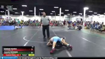 80 lbs Round 4 (8 Team) - Damian Manna, Team Smash vs Mason Messner, Moser`s Mat Club