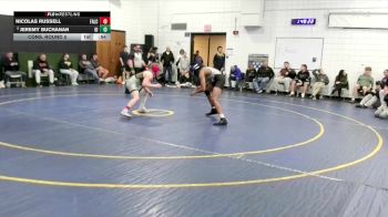 138 lbs Cons. Round 5 - Jeremy Buchanan, Grand Island vs Nicolas Russell, Falconer