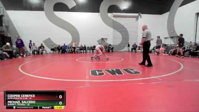 100 lbs Placement Matches (8 Team) - Harry Garrett, Death Squad Wrest vs Jett Hines, Patriots Wrestling Club