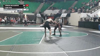 1A-4A 150 Cons. Round 4 - Armani Mcclendon, Deshler vs Cody Rye, St. John Paul II
