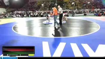 2A 220 lbs Champ. Round 1 - Alec Richey, Challis vs Gabriel Bowlin, Nampa Christian