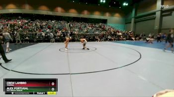 106 lbs Quarterfinal - Alex Portugal, Elk Grove Senior vs Crew Lambro, Tahoma