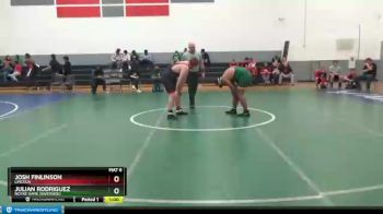 220 lbs Cons. Round 1 - Julian Rodriguez, Notre Dame (Riverside) vs Josh Finlinson, Lincoln