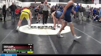 209 lbs Round 2 (8 Team) - Zach Clark, Legacy National vs Holden Otter, Dundee Wrestling (MI)