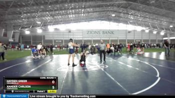 165 lbs Cons. Round 4 - Xander Carlson, Timpanogos vs Hayden Greer, Taylorsville
