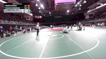 126 lbs Champ. Round 1 - Colton Stanbridge, Ponderosa vs Mario Estrada, Johansen