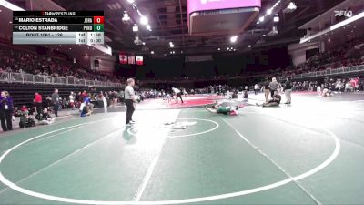 126 lbs Champ. Round 1 - Colton Stanbridge, Ponderosa vs Mario Estrada, Johansen