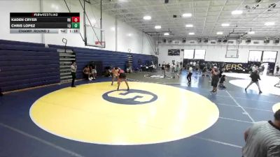 215 lbs Champ. Round 2 - Chris Lopez, La Quinta vs Kaden Cryer, Reverence Grappling