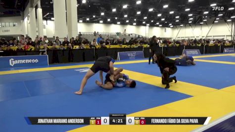 Fernando Fábio Da Silva Paiva vs Jonathan Mariano Anderson 2025 World IBJJF Jiu-Jitsu No-Gi Championship