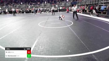 49 lbs Consolation - William Utz, Sedalia vs Sawyer Wankowski, Fort Zumwalt Wrestling Club