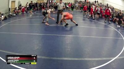 150 lbs Round 5 (6 Team) - Jaedan Adams, Oklahoma Elite vs Jaxson Smith, Kansas Mamba