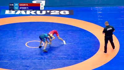 40 kg Final 1-2 - Natsumi Sasaki, Japan vs Tasmin Athimni, Tunisia