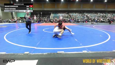 138 lbs Consi Of 8 #1 - Isaiah Gonzales, South Bakersfield High School vs Noah Koyama, Union