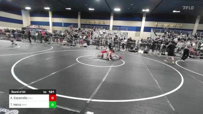 106 lbs Round Of 64 - Xavier Escamilla, Cali Warriors vs Trevor Heinz, Brighton WC