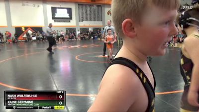 82 lbs Cons. Round 2 - Kaine Germaine, Vinton Viking Wrestling Club vs Nash Wulfekuhle, DC Elite