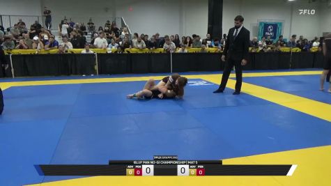 Isadora Amelia Friedlander vs Holly Elizabeth Martin 2026 Pan IBJJF Jiu-Jitsu No-Gi Championship