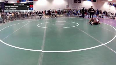 138 lbs 5th Place Match - Leland Cline, Legacy Dragons vs Robert Kantner, Viking Wrestling Club