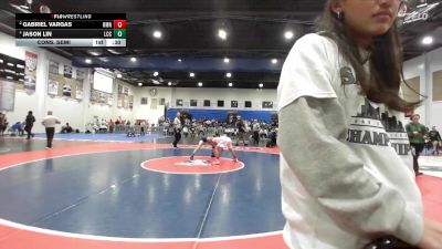 113 Boys Cons. Semi - Gabriel Vargas, Ramona vs Jason Lin, La Costa Canyon