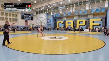 126 lbs Cons. Round 1 - Aiden Cykosky, First State Military Academy vs Gavin Booz, Concord H S