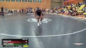 197 lbs Cons. Semi - Miles Kline, Moorpark vs Diego Cahidez, Menlo Wrestling CLub