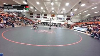 106 lbs Semis & 1st Wrestleback (8 Team) - Nick Ticknor, Glenrock vs Bobby Hernandez, Cody