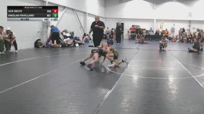68 lbs Rr Rnd 4 - Ace Beltz, Revival Black - BK8E vs Knolan Pavillard, Mat Warriors Red - BK8E
