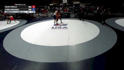 165 lbs Isaac Padilla, SJWA - San Joaquin Wrestling Association vs Chris Anguiano, LAWA - Los Angles Wrestling Association