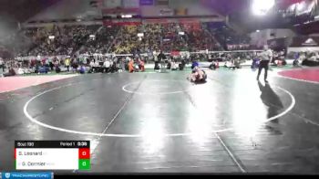 5A 160 lbs Cons. Round 1 - Greyson Dormier, Mountain View vs Garrett Leonard, Lake City