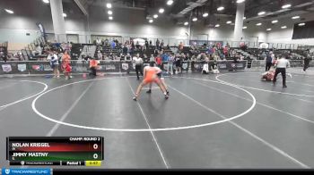 149 lbs Champ. Round 2 - Nolan Kriegel, IA vs Jimmy Mastny, IL