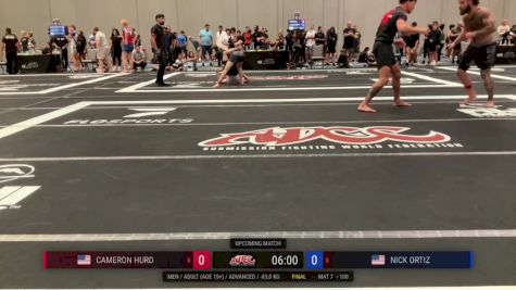 CAMERON HURD vs Nick Ortiz 2025 ADCC Las Vegas Nationals
