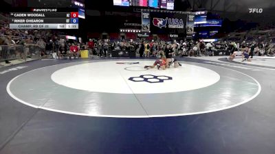 138 lbs Champ. Rd Of 32 - Caden Woodall, AZ vs Riker Ohearon, UT