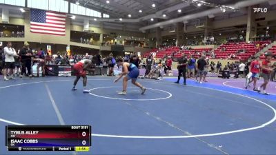 187 lbs Round 3 - Tyrus Alley, MO vs Isaac Cobbs, OK