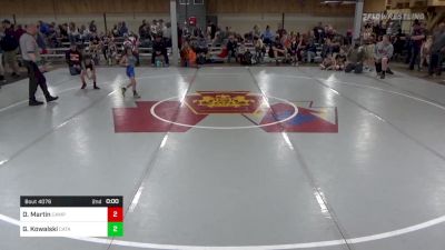 Consi Of 8 #1 - Dylan Martin, Camp Hill vs Gunner Kowalski, Catawissa