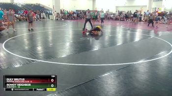 126 lbs Round 1 (10 Team) - Rowdy Neighbor, Alburnett vs Duly Brutus, Miramar Wrestling Club