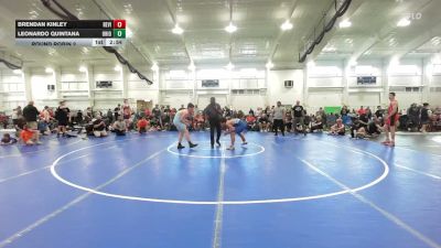 150 lbs Round Robin 2 - Brendan Kinley, Revival Orange - MS vs Leonardo Quintana, Ohio Valley Forge - MS