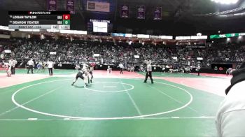 154 lbs Champ. Round 1 - Logan Taylor, Unattached vs Deakon Yeater, Unattached
