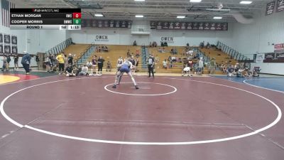 138/144 Round 1 - Ethan Morgan, Yellow Jackets Wrestling Club vs Cooper Morris, Black Mountain Wrestling Club