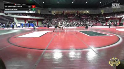 126 lbs Quarterfinals (8 Team) - Randen Wright, BIXBY vs Da`mari Alexander, YUKON