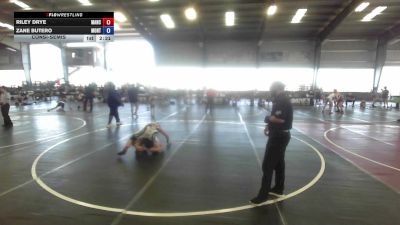 130 kg Consolation - Riley Drye, Mancos Bluejays vs Zane Butero, Monte Vista Takedown Club
