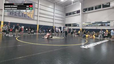 110 lbs Consolation - Carter Schmidt, Gilbertsville vs Andrew Hogan, Hatboro