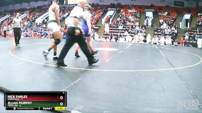 190 lbs Semifinals (8 Team) - Nick Earles, Greenville vs Elijah Murphy, Freeland