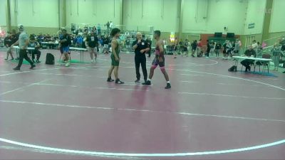 138 lbs Quarterfinal - Elvis Solis, Gladiator Wrestling Academy vs Marciano Smith, Palmetto Bay Wrestling Club