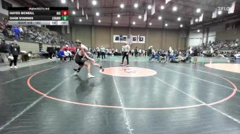150 lbs Cons. Round 2 - Hayes Mcneill, Deer Creek vs Gage Starnes, Lebanon